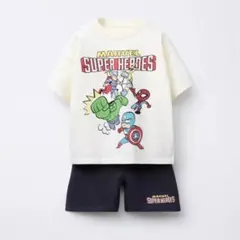 ZARAベビー 新品 マーベルセットアップ 86 Tシャツパンツ アベンチャーズのサムネイル