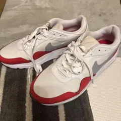 NIKE AIR MAX スニーカー ホワイト レッド　28㎝