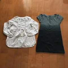 ワンピースとトップスのセット