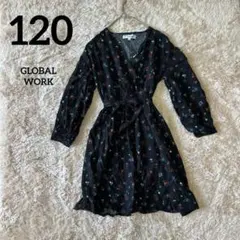【GLOBAL WORK】 子ども　キッズ　レディース　120 ワンピース　長袖