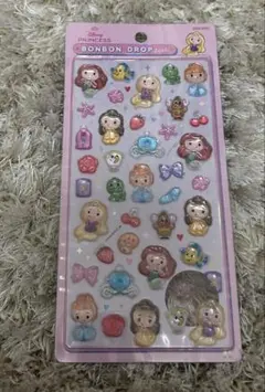 m*.様 ディズニープリンセス　ボンボンドロップシール
