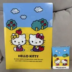 【非売品】フコク生命 ハローキティ コラボ クリアファイル＆ポケットティッシュ