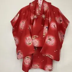 七五三 被布セット 赤 桜 鞠 - メルカリ