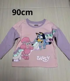 未使用　blueyブルーイ　半袖 Tシャツ　女の子　Tシャツ　90cm