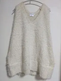 CIAOPANIC TYPY アイボリー ニットベスト サイズONE