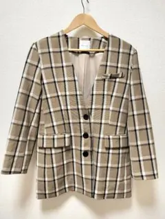 REDYAZEL チェックテーラードジャケット