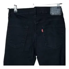 1555 Levis 511 レディース　ブラック テーパード フィットジーンズ
