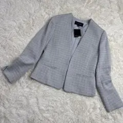 ESPRITMUR ノーカラー ジャケット 9号 タグ付き 極美品 フォーマル