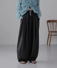 LOWRYS FARM イージーワイドコクーンパンツ