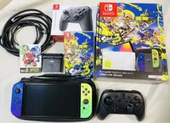 Nintendo Switch 有機ELスプラver.すぐ全力で遊べるフルセット