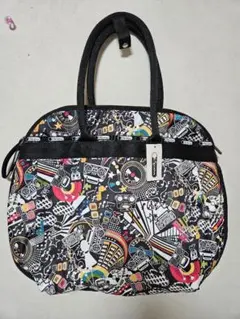 LeSportsac☆ミュージック柄ビックバック