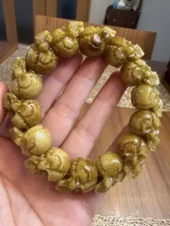 橄欖核雕 金蟾对件 蛤蟆头 39×42mm 高密度红润核皮 立体雕刻把玩收藏级 