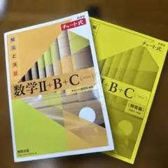 解法と演習 チャート式 数学II+B+C 黄色