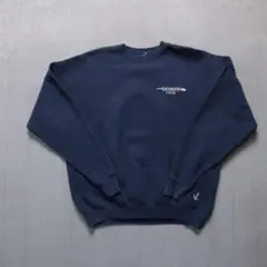 COAST 4126 古着 スウェット トレーナー XL ネイビー クルーネック