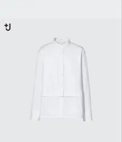 新品　タグ付き UNIQLOスーピマコットンシャツ　ホワイト　XL