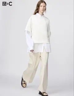 UNIQLO ユニクロC スウェットストレートパンツ　丈標準　最終値下げ！