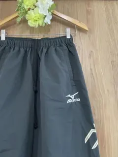 ☆MIZUNO ミズノ L ハーフパンツ ナイロンパンツ ダークグレー スポーツのサムネイル