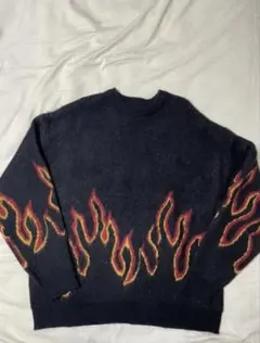 Cathy's Closet flame acrylic knit