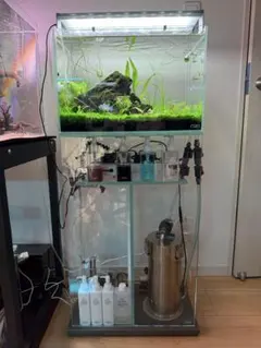 ADA　90cm水槽セット（水槽、水槽台、ろ材ES-900） 8/29まで値下げOK】ADA90水槽セット（水槽、水槽台、ろ材ES-900
