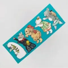 ヒグチユウコ　ボリス雑貨店　てぬぐい　まえにならって