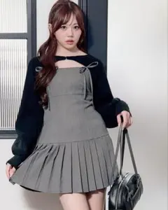 OLIVE des OLIVE ボレロセットリボンキャミワンピース