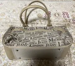 ハンドバッグ ミチコロンドン トートバッグ ベージュ 茶色