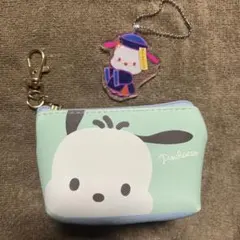 ポチャッコ ミニポーチ　アクリルキーホルダー　セット