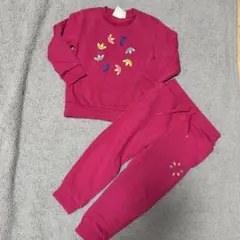 アディダスセットアップ　adidas ピンク 100㎝