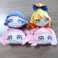 ひみつのアイプリ ぬいぐるみクリップ 4個セット