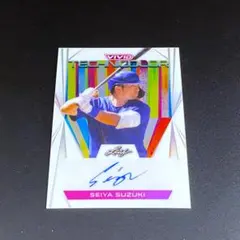世界で1枚】鈴木誠也☆MLBシカゴ・カブス☆直筆サインカード - メルカリ