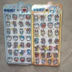 ドラえもん 透明シール 2シートセット