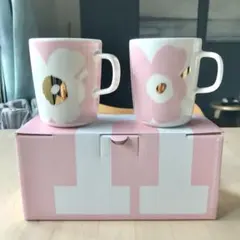 マリメッコ　ユフラ　ウニッコ　ピンク　ゴールド　マグカップ　Rakuten　限定