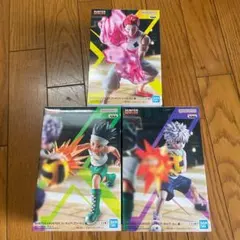 HUNTER×HUNTER フィギュア ゴン キルア ヒソカ G.I.編 セット
