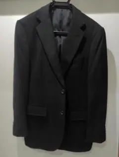 【カシミヤ100%】【メンズ】Sarvatore Giovanni 黒ジャケット