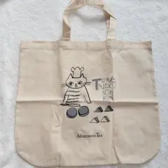 アフタヌーンティー　トートバッグ　エコバッグ　トラネコボンボン　未使用