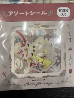 アソートシール ステッカー　Pokémon Holiday Blessings