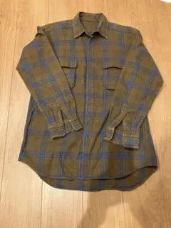 ビンテージ BORG ヘビー フランネル シャツ