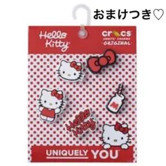 新品　正規品　クロックス　ハローキティ　ジビッツ　ピン　パーツ　キティーのサムネイル