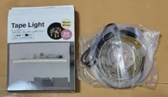 DAISO テープライト 2m USB接続 ウォームホワイト 60LEDのサムネイル