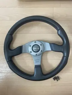 モモ X-AVION アビオン ステアリング 35.5パイ ホーンボタン付 希少