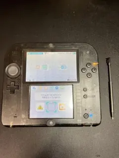 【中古】Nintendo 2DS スケルトンブラック 4GB