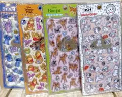 【正規品】プチドロップステッカー ディズニー 4種類セット