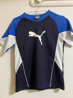 Puma ネイビー/ブルー 半袖シャツ