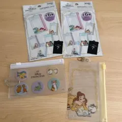 ディズニープリンセス チェーン付き ファスナーケース