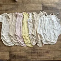 ベビーロンパース肌着セット 80cm 多色展開