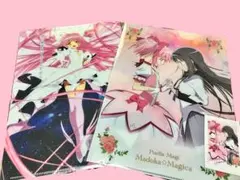 【チェキ付き】まどか☆マギカ クリアファイル 2枚セット