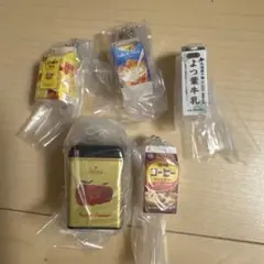 ガチャガチャ　食品ミニチュアまとめ売り5個セット