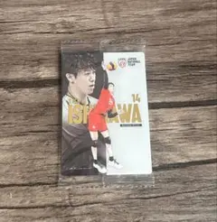 男子バレーボール日本代表ツインウエハース　スペシャルイラスト　石川祐希