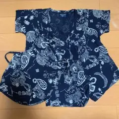 コムサデモード 甚平 男の子 80