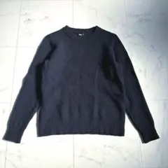 へリーハンセン　【洗える】リファ　ウールセーター　ネイビー　キャンプ　アウトドア